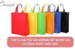 Top 3 loại túi vải không dệt được ưa chuộng nhất hiện nay